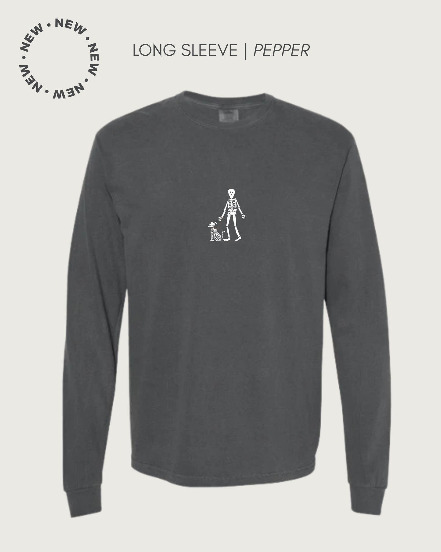 Skelly Dog Long Sleeve