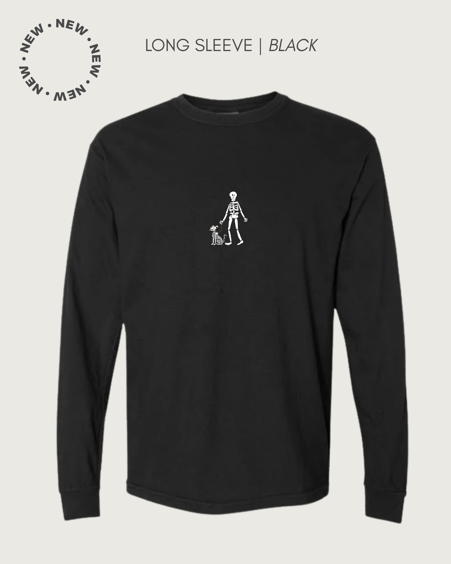 Skelly Dog Long Sleeve