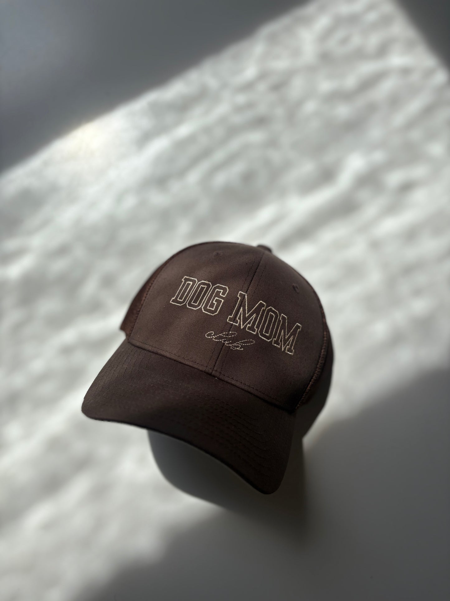 Dog Mom Club Embroidered Trucker Hat