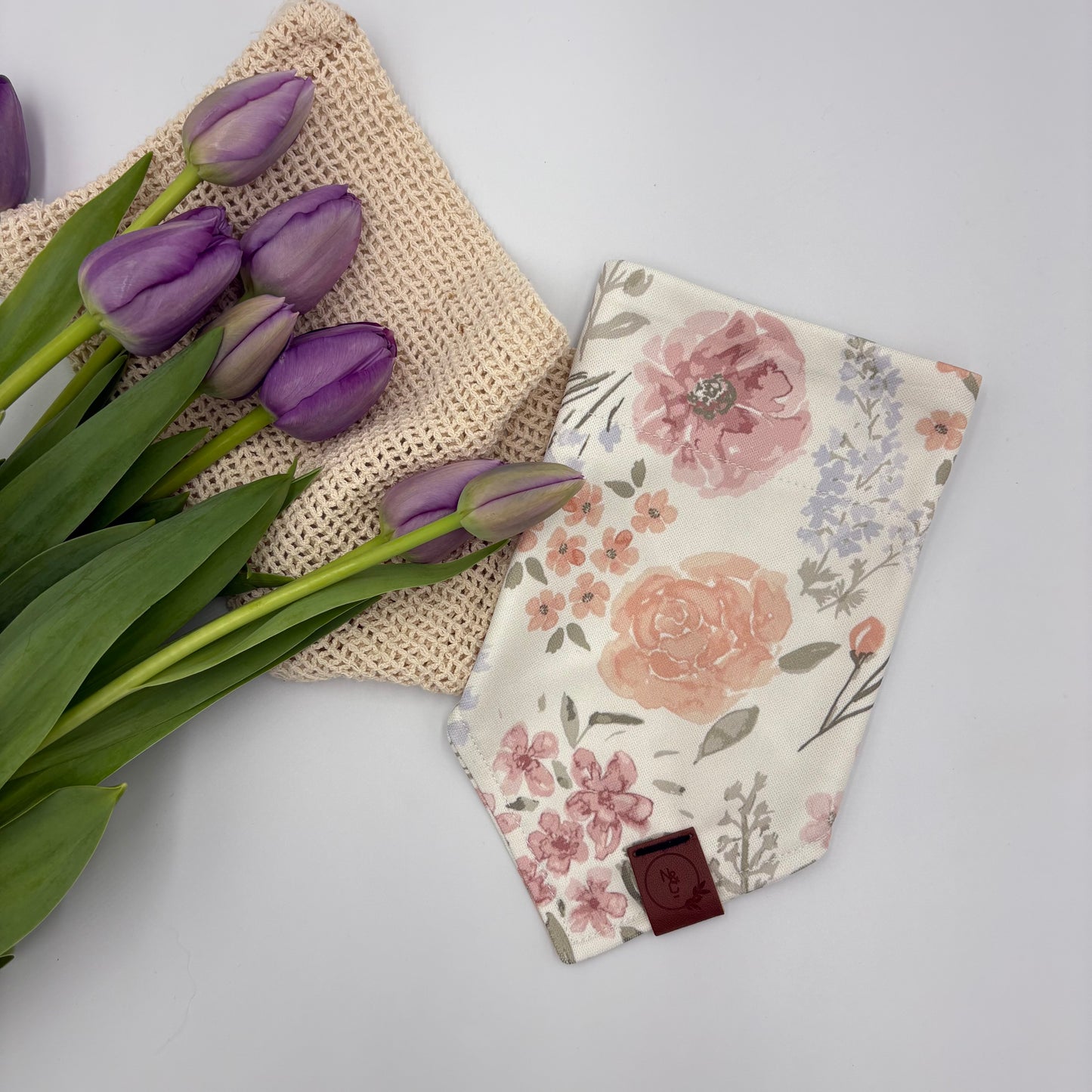 Spring Floral Dog Bandana