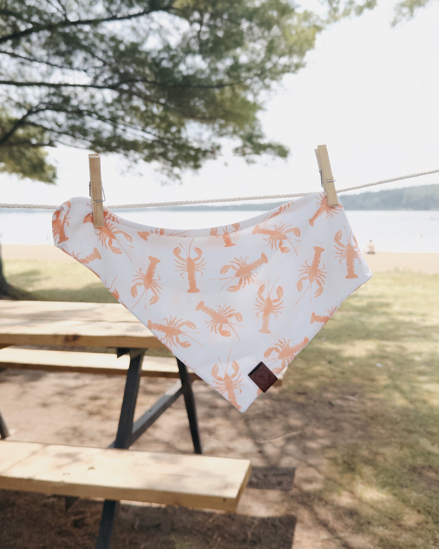 Lobster Linguine Dog Bandana