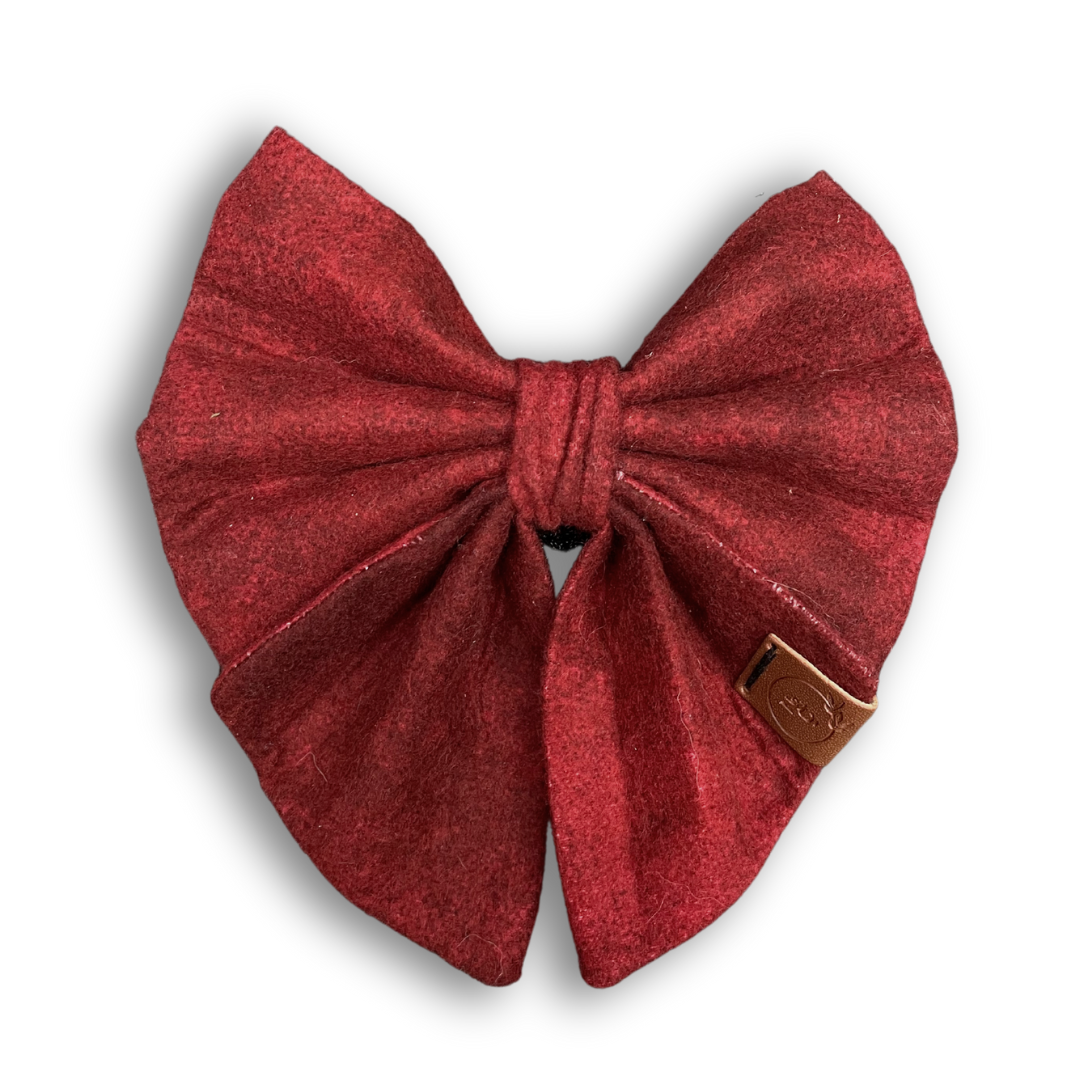 Ruby Dog Bow