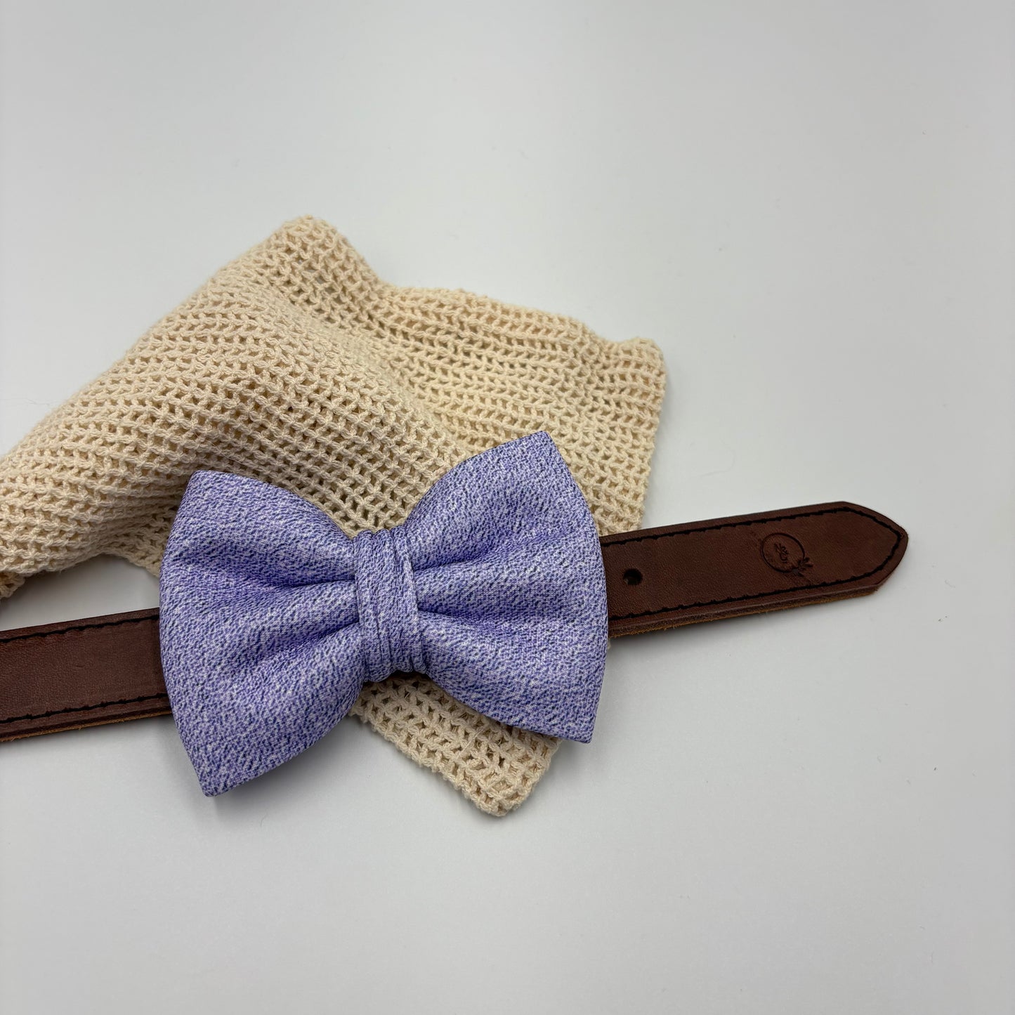 Lavendar Dog Bow