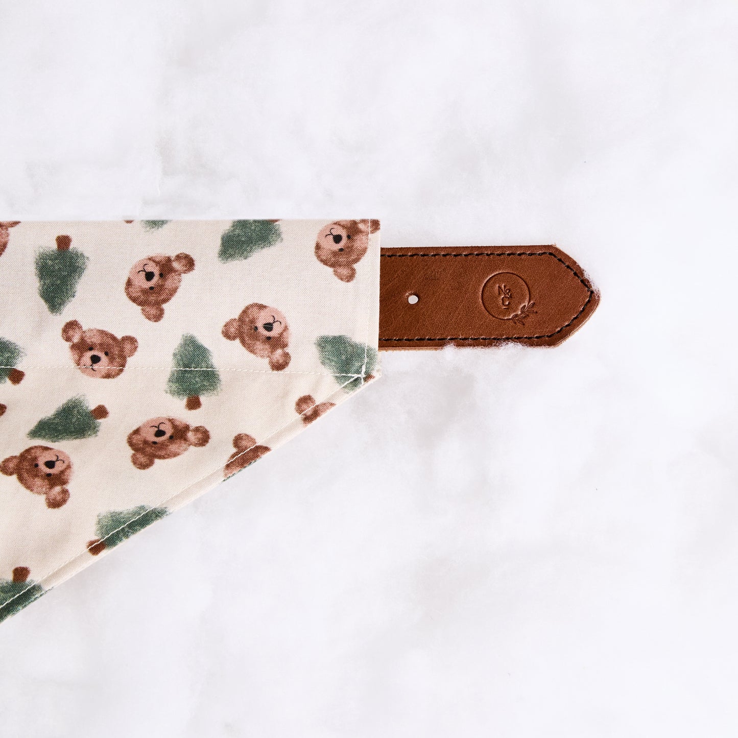 Bear-y Merry Dog Bandana