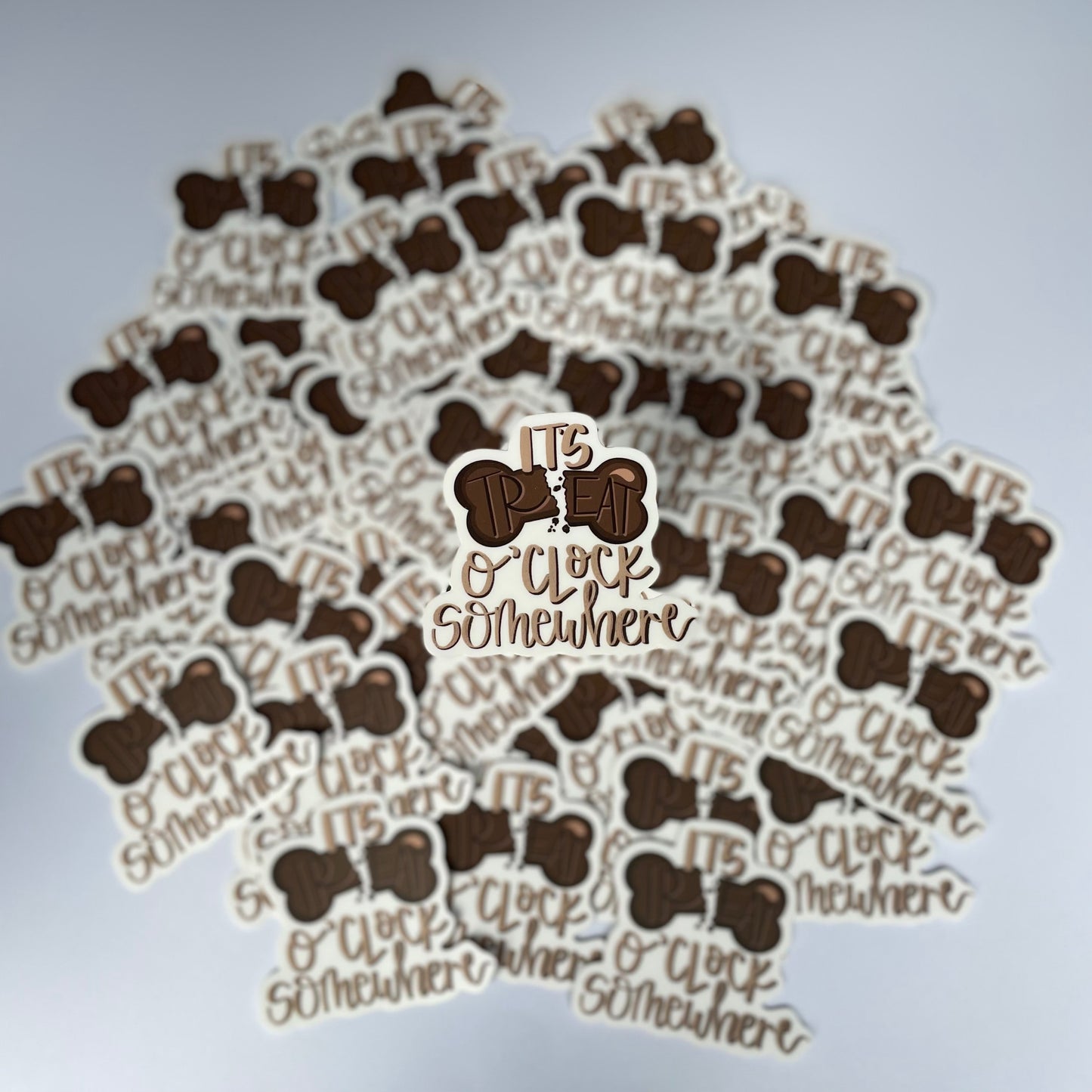 It’s Treat O'Clock Somewhere Sticker