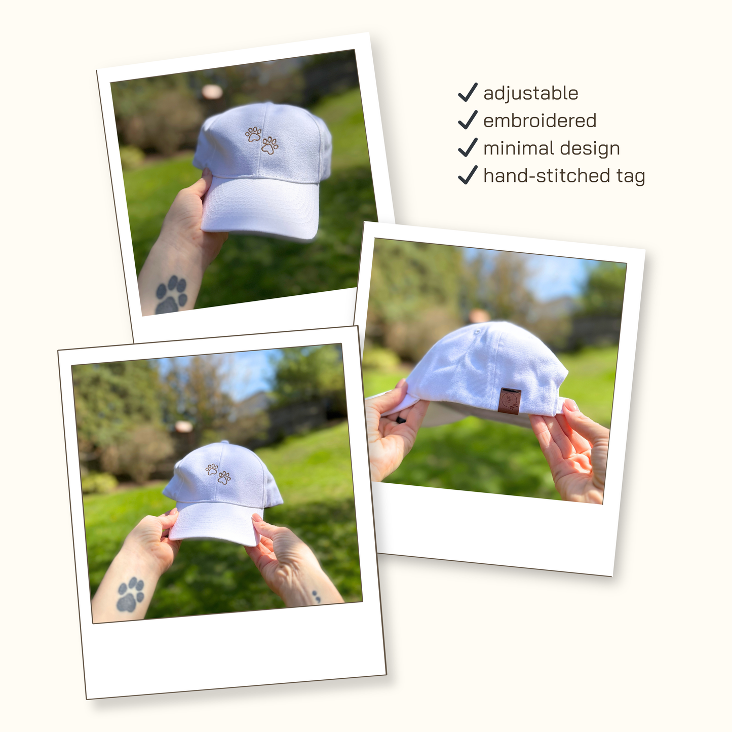 Paw Print Hat