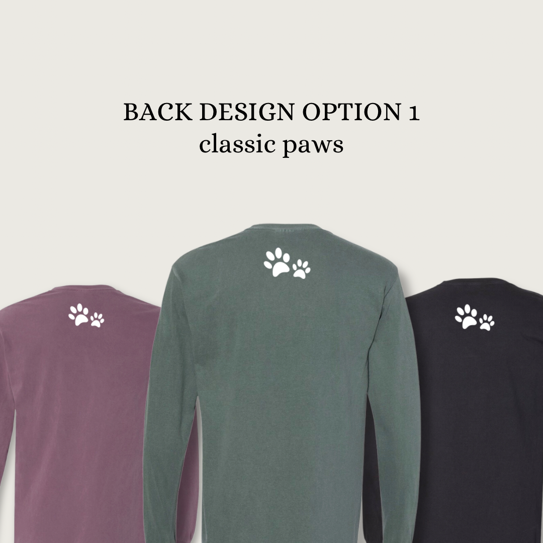 Custom Pet Portrait *Long Sleeve Tee*