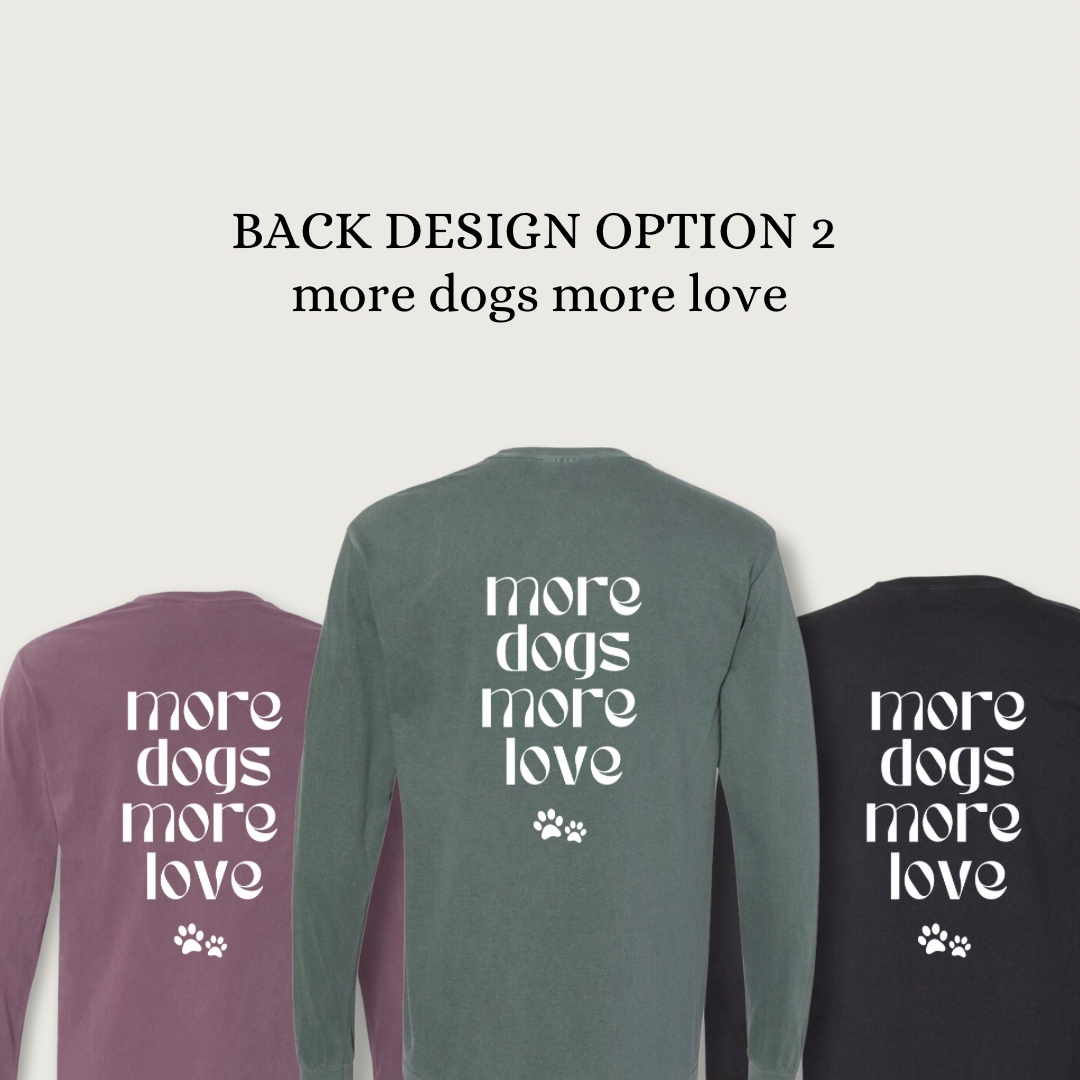 Custom Pet Portrait *Long Sleeve Tee*