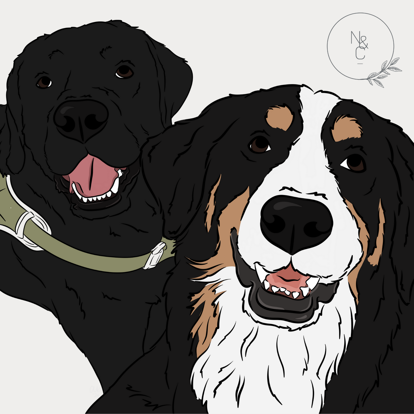 Pet Digital Portraits *Digital Product*