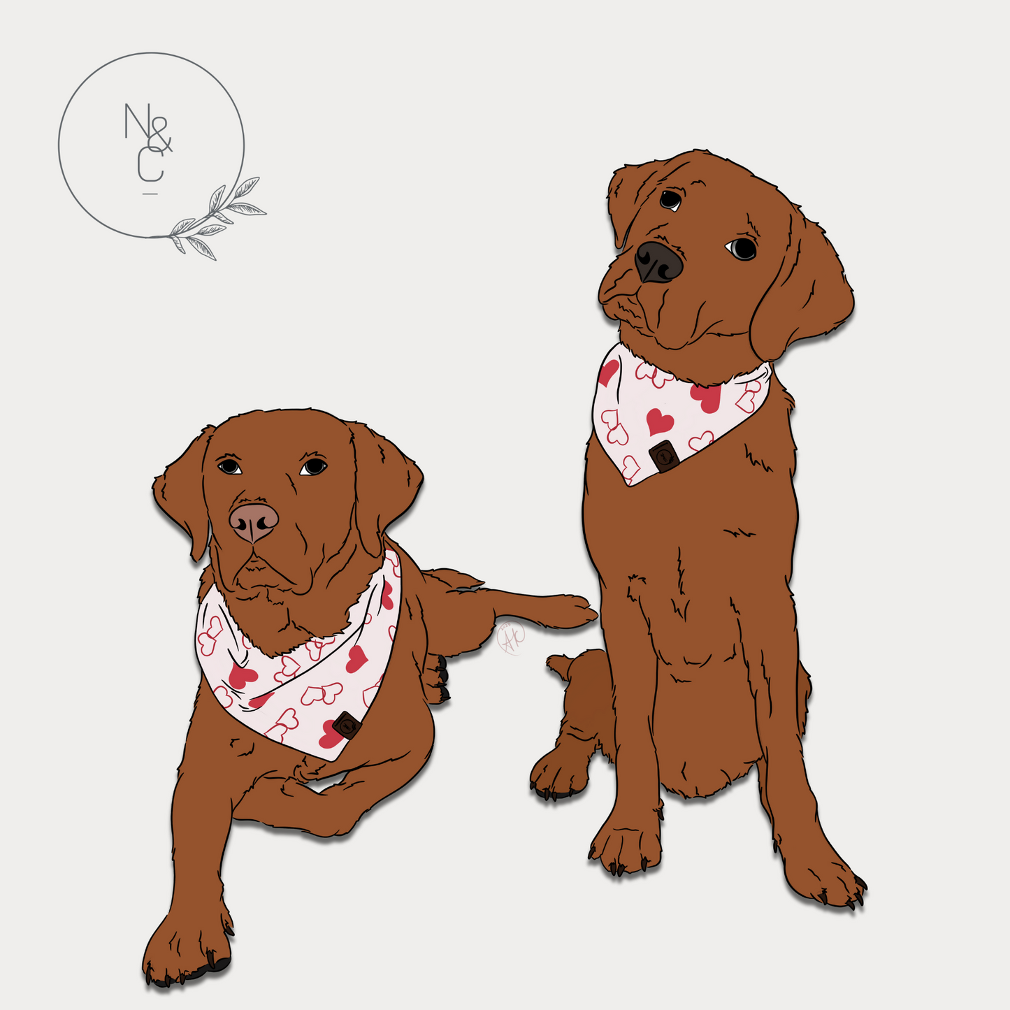 Pet Digital Portraits *Digital Product*