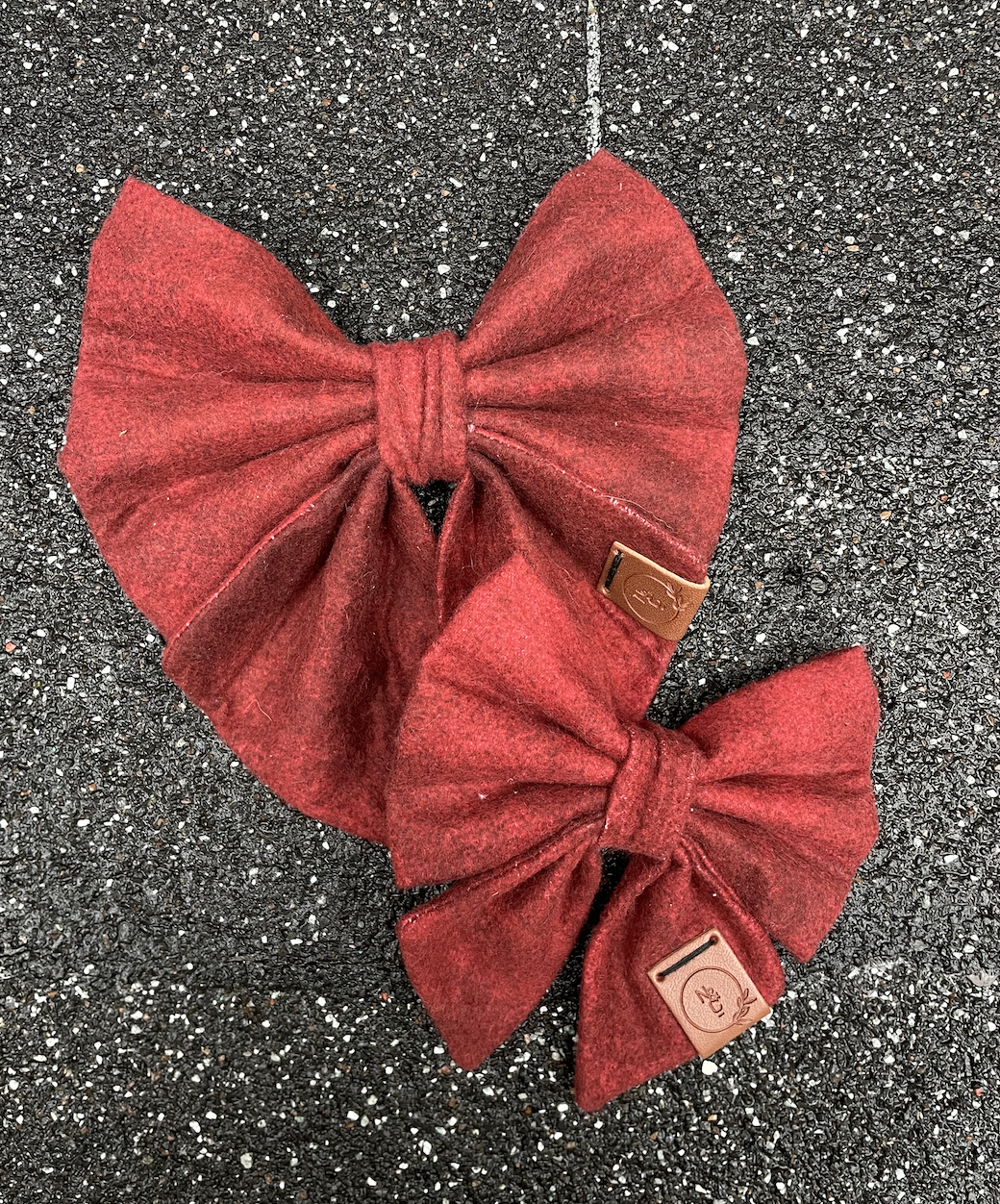 Ruby Dog Bow