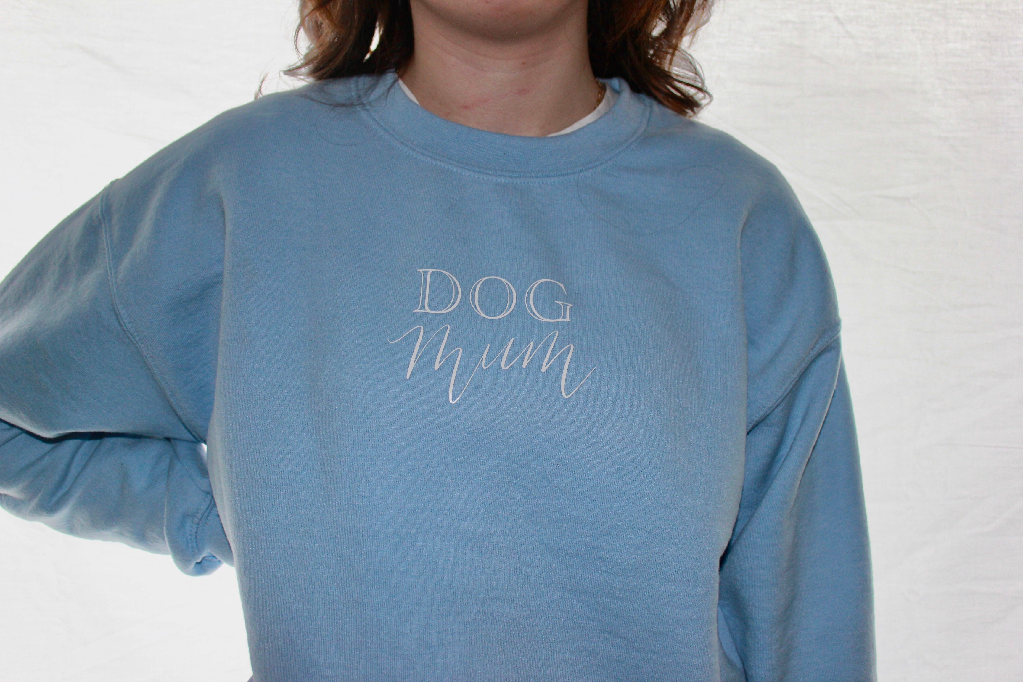 Dog MUM Original in Light Blue