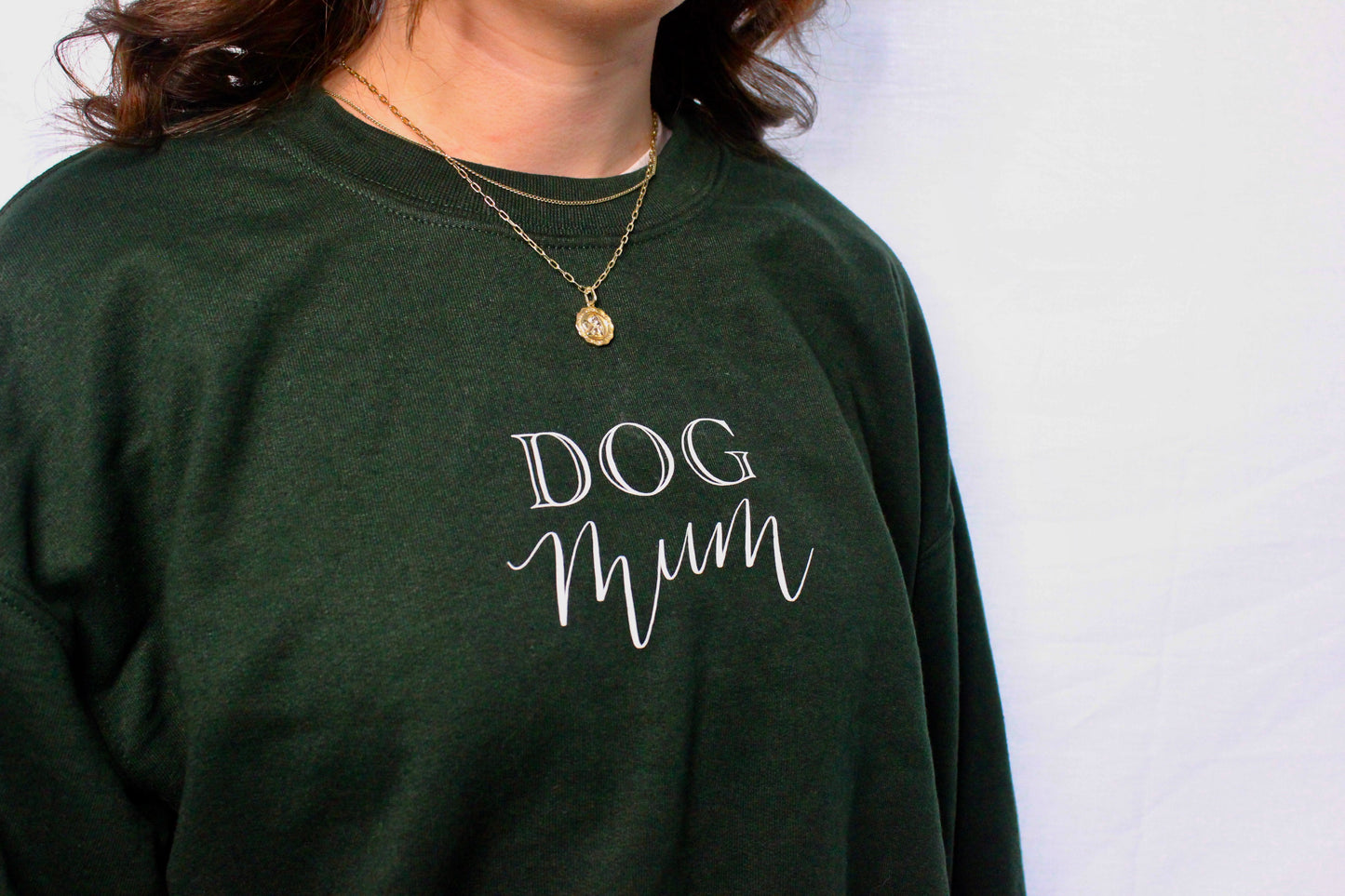 Dog Mum Original in Forest Green