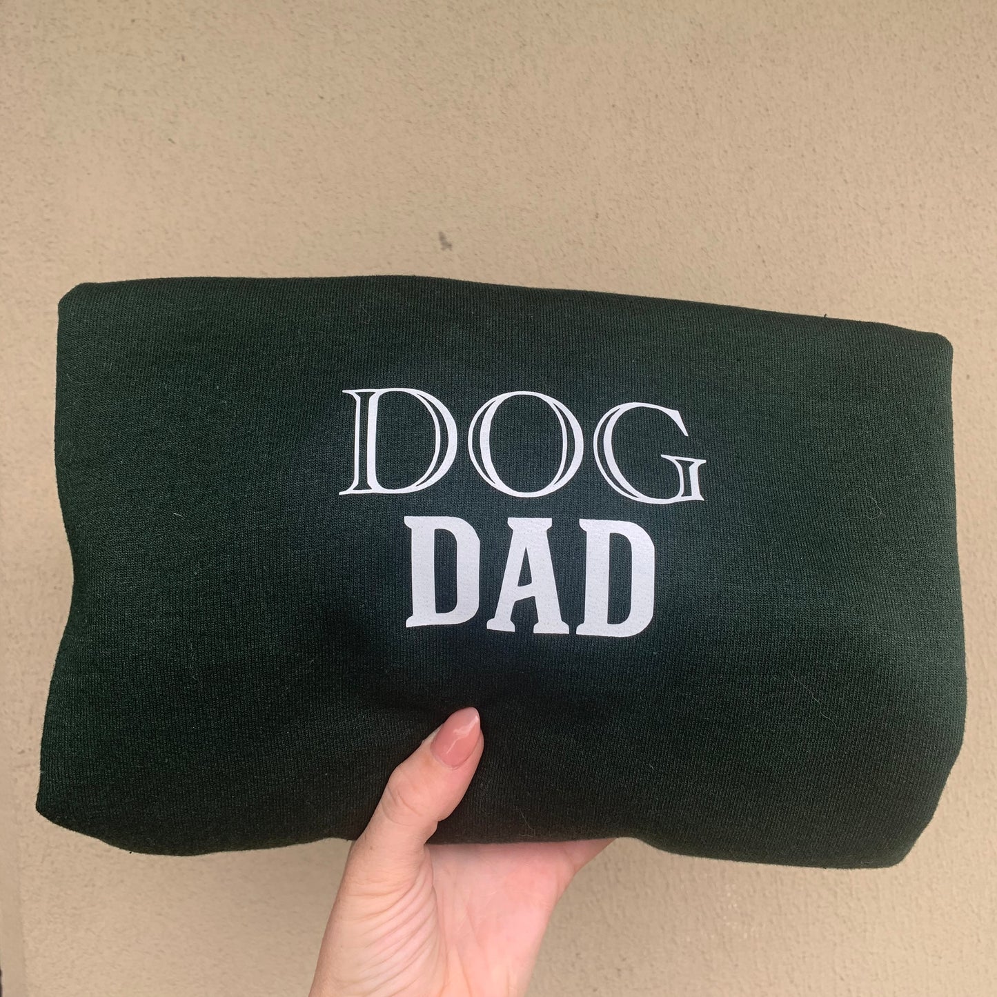 Dog Dad in Forest Green