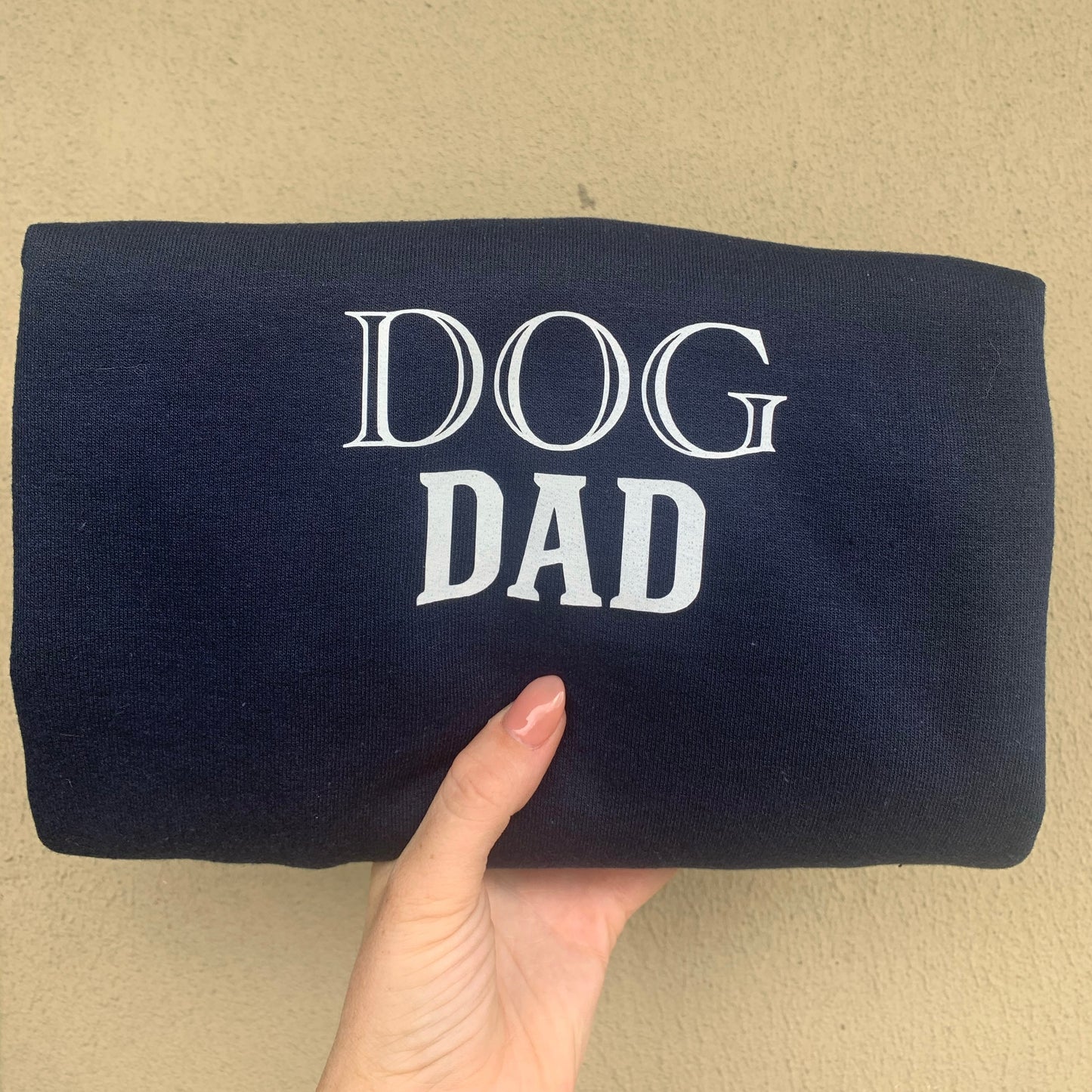 Dog Dad in Navy Blue