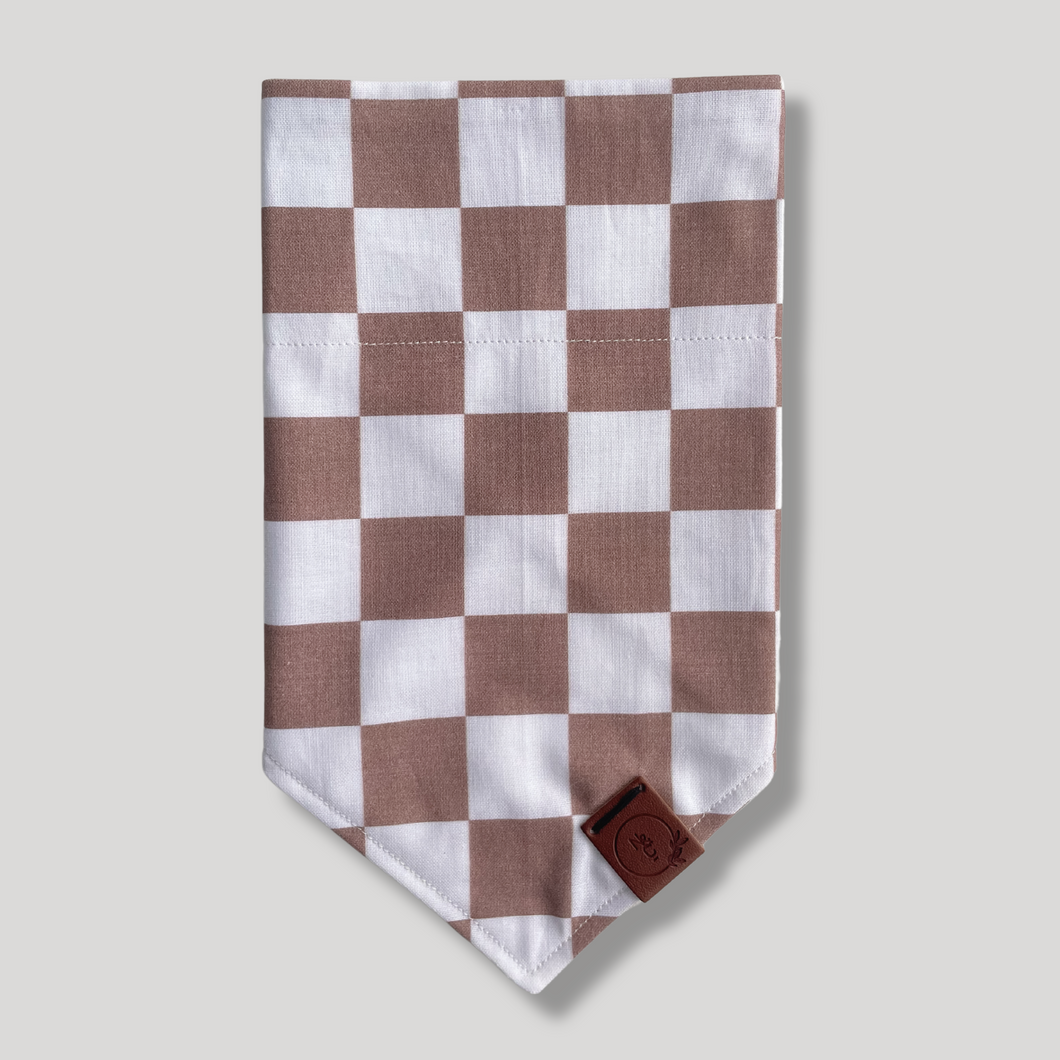 Checkmate Dog Bandana