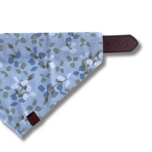 Load image into Gallery viewer, Blue Florals Dog Bandana
