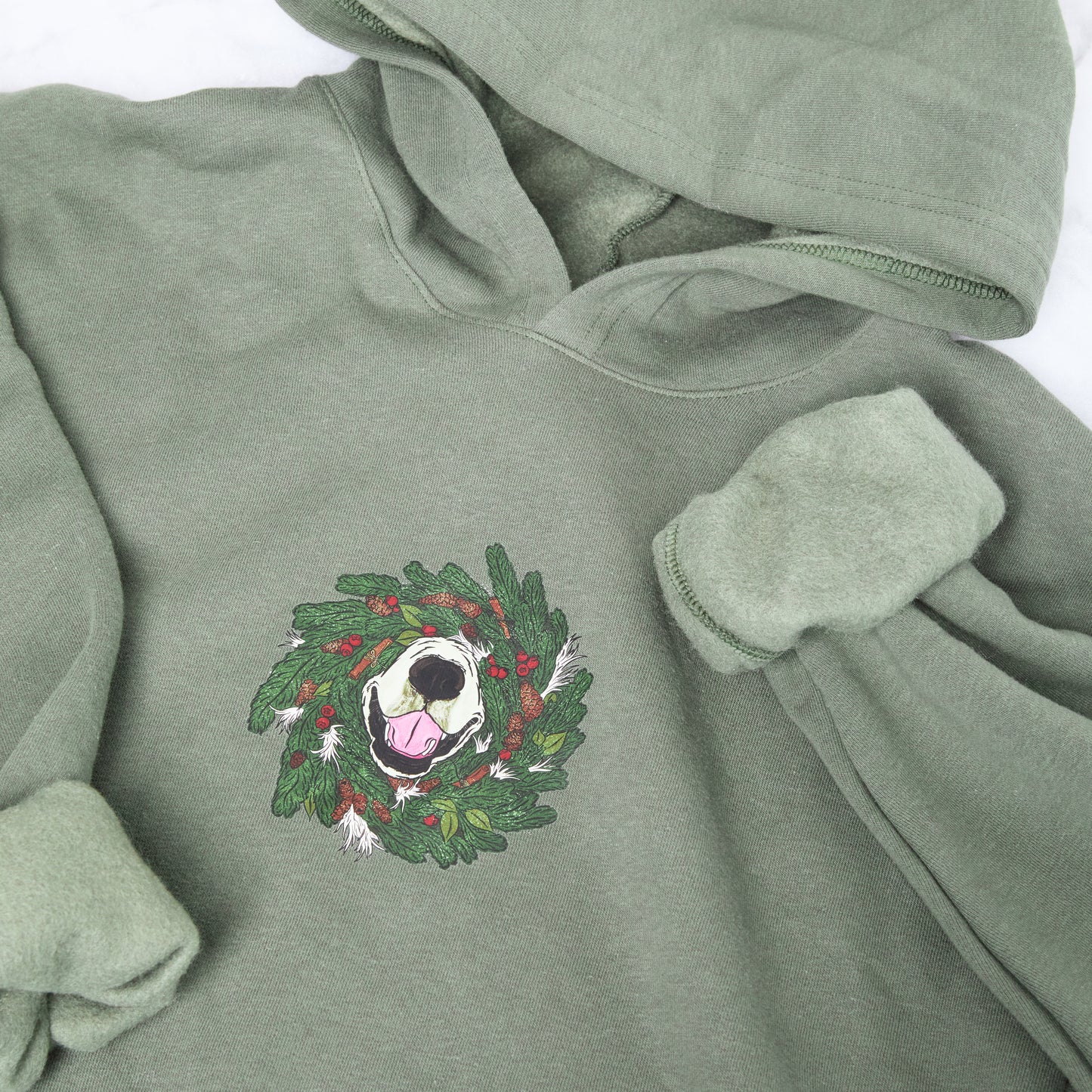 Custom Wreath/Snout Hoodie