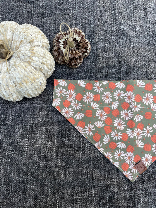 Harvest Bloom Dog Bandana