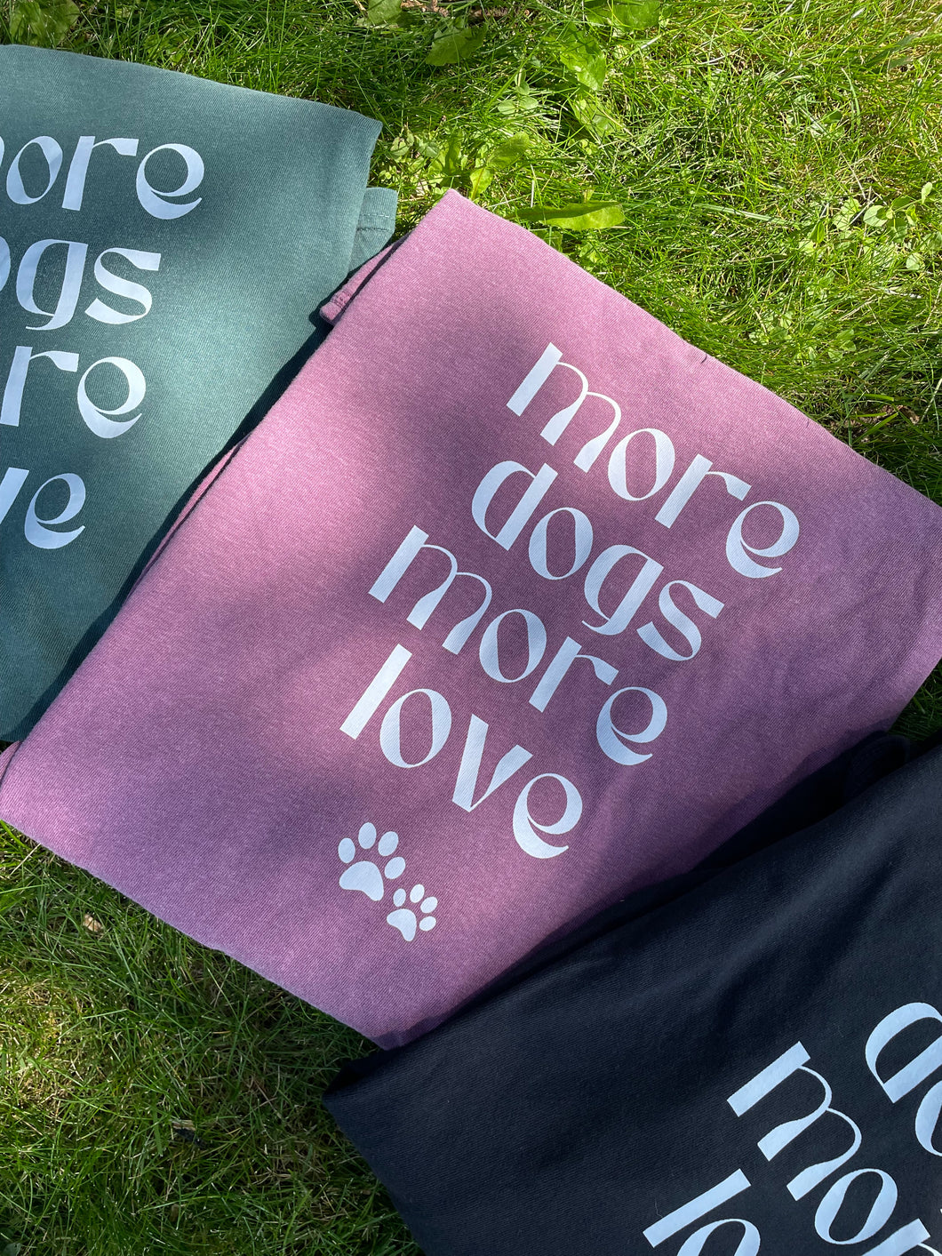 More Dogs More Love *Long Sleeve Tee*