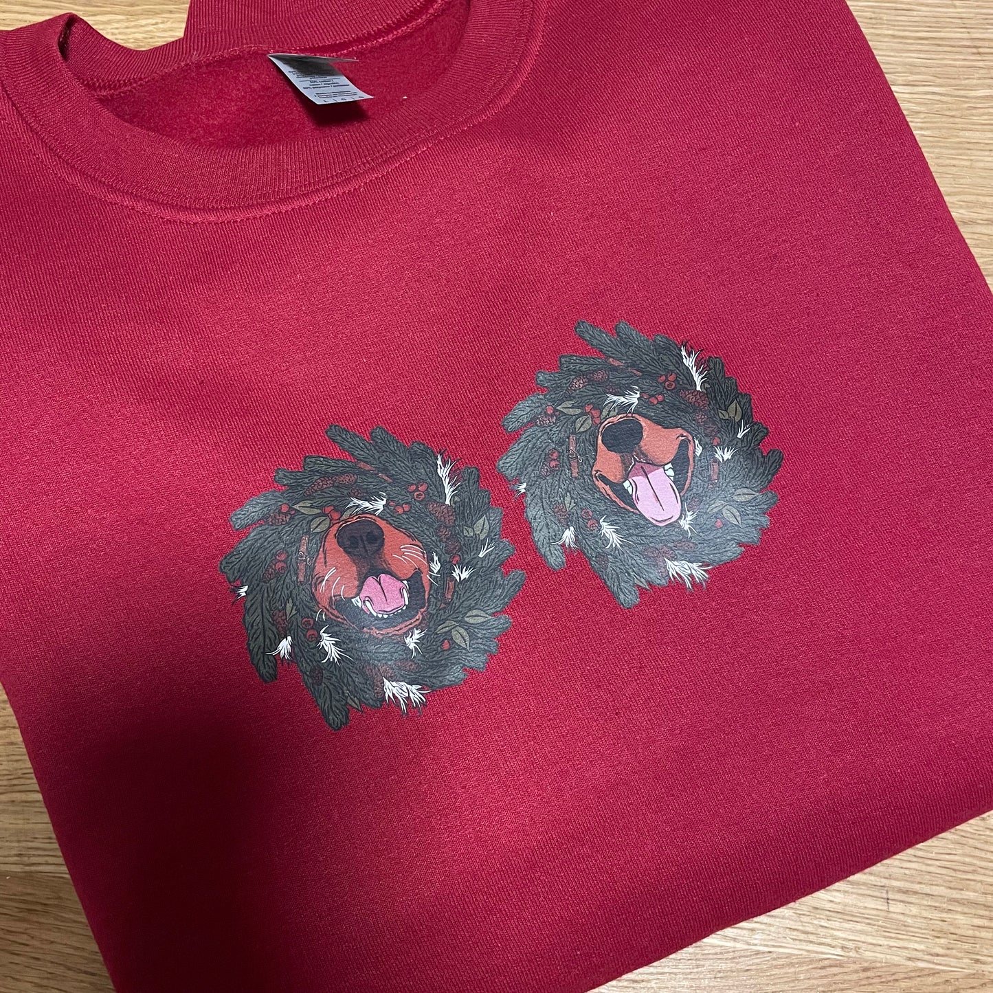 Custom Wreath/Snout Hoodie