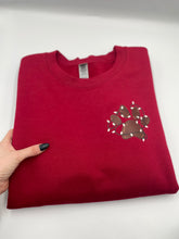 Load image into Gallery viewer, Paw-sitively Festive Crewneck
