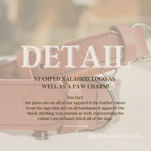 Load image into Gallery viewer, Nala&amp;Co. Leather Dog Collar
