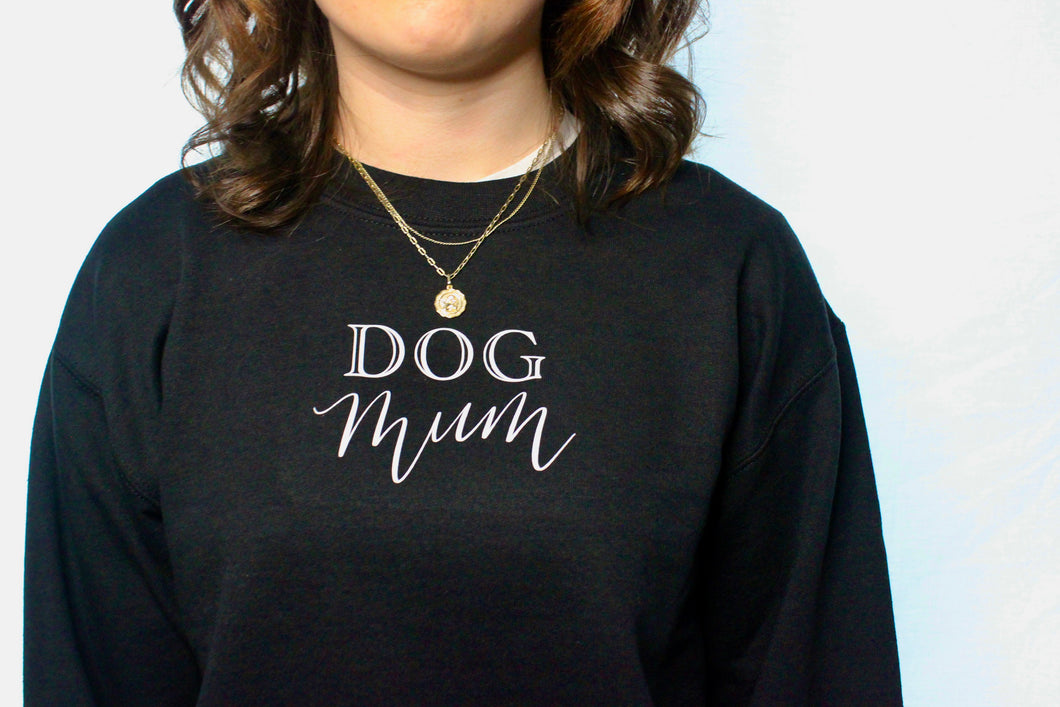 Dog Mum Original in Black