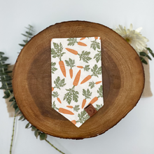 Load image into Gallery viewer, Carrot Patch Dog Bandana
